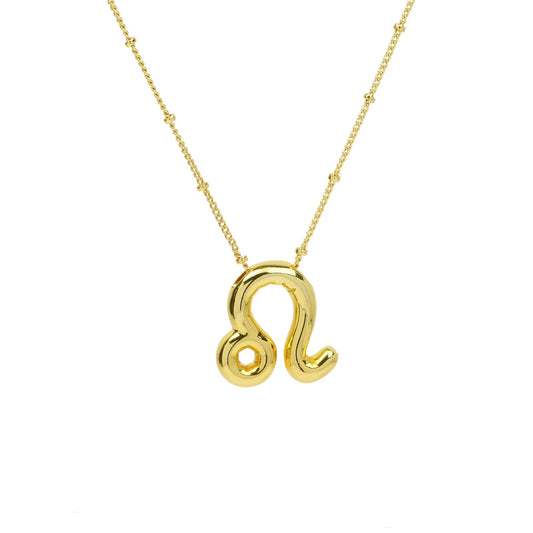 LEO BALLOON NECKLACE | 18K Gold Plated