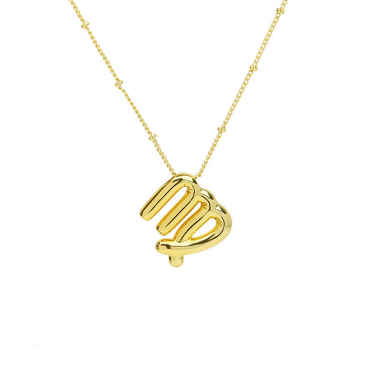 VIRGO BALLOON NECKLACE | 18K Gold Plated