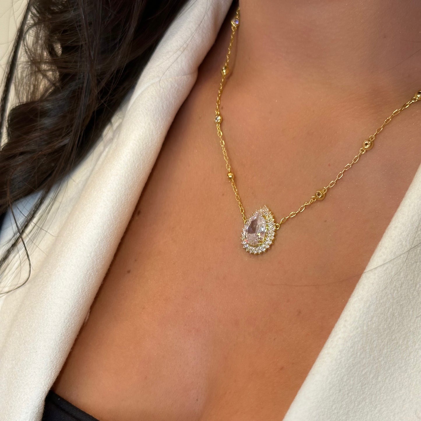LUXURIOUS DROP SET | Double 18K Gold Plated