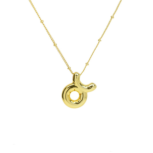 TAURUS BALLOON NECKLACE | 18K Gold Plated