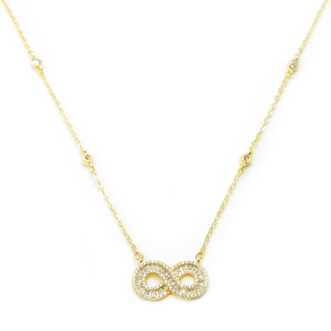 INFINITY NECKLACE | 18K Gold Plated