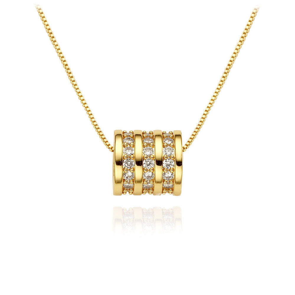 GLAMOURS NECKLACE | Double 18K Gold Plated