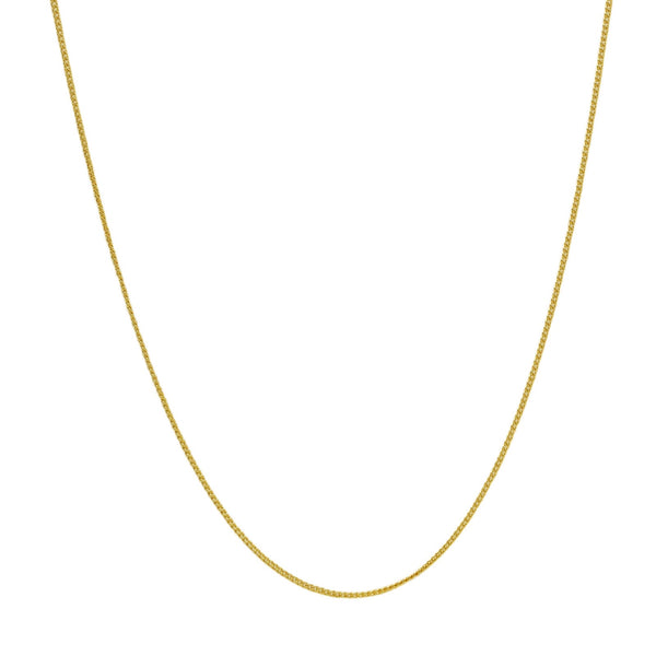 PERSONALIZED NECKLACE - PUFFY LETTERS | 18K Gold Plated