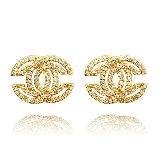 NEW CHIC EARRINGS MEDIUM SIZE | 18K Gold Plated