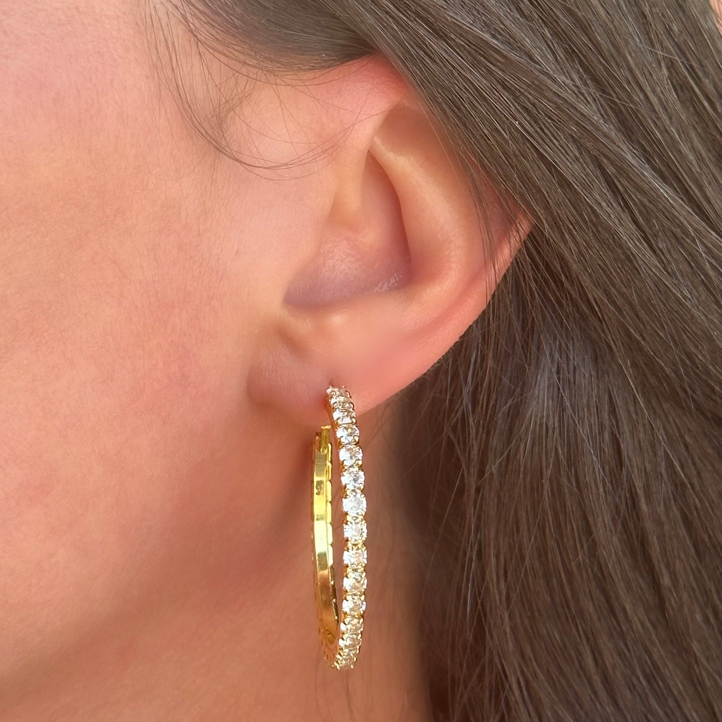 GLAM HOOPS EARRINGS | 18K Gold Plated - Promotional Jewelry