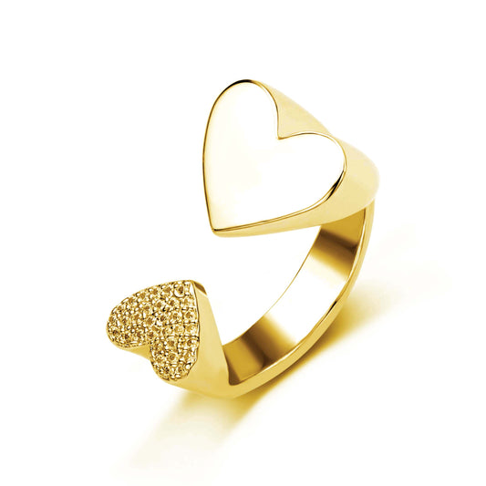 LOVELY RING | Double 18K Gold Plated