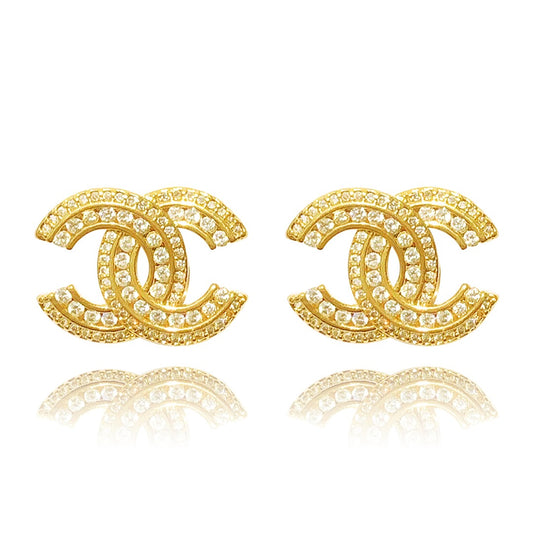CHIC EARRINGS MEDIUM SIZE | 18K Gold Plated