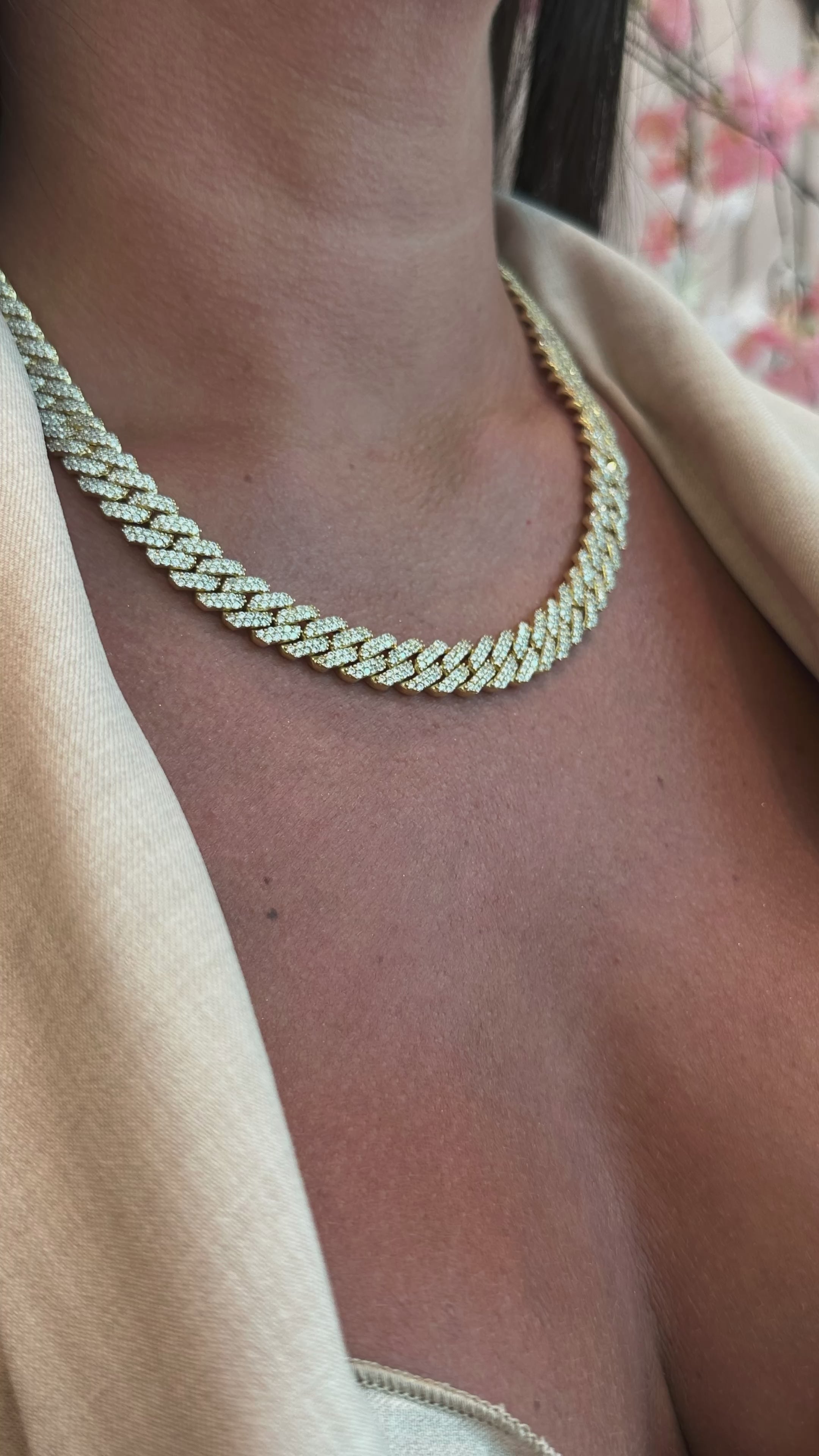 Cuban link deals chain no diamonds