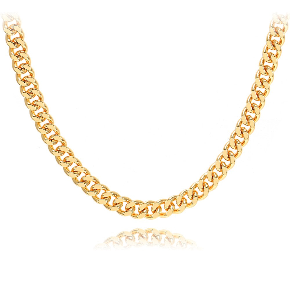 CHUNKY CHAIN NECKLACE | 18K Gold Plated