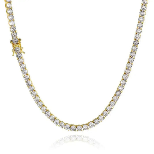LUX ICE NECKLACE 16"/18"/20"/22" | 18k Gold Plated