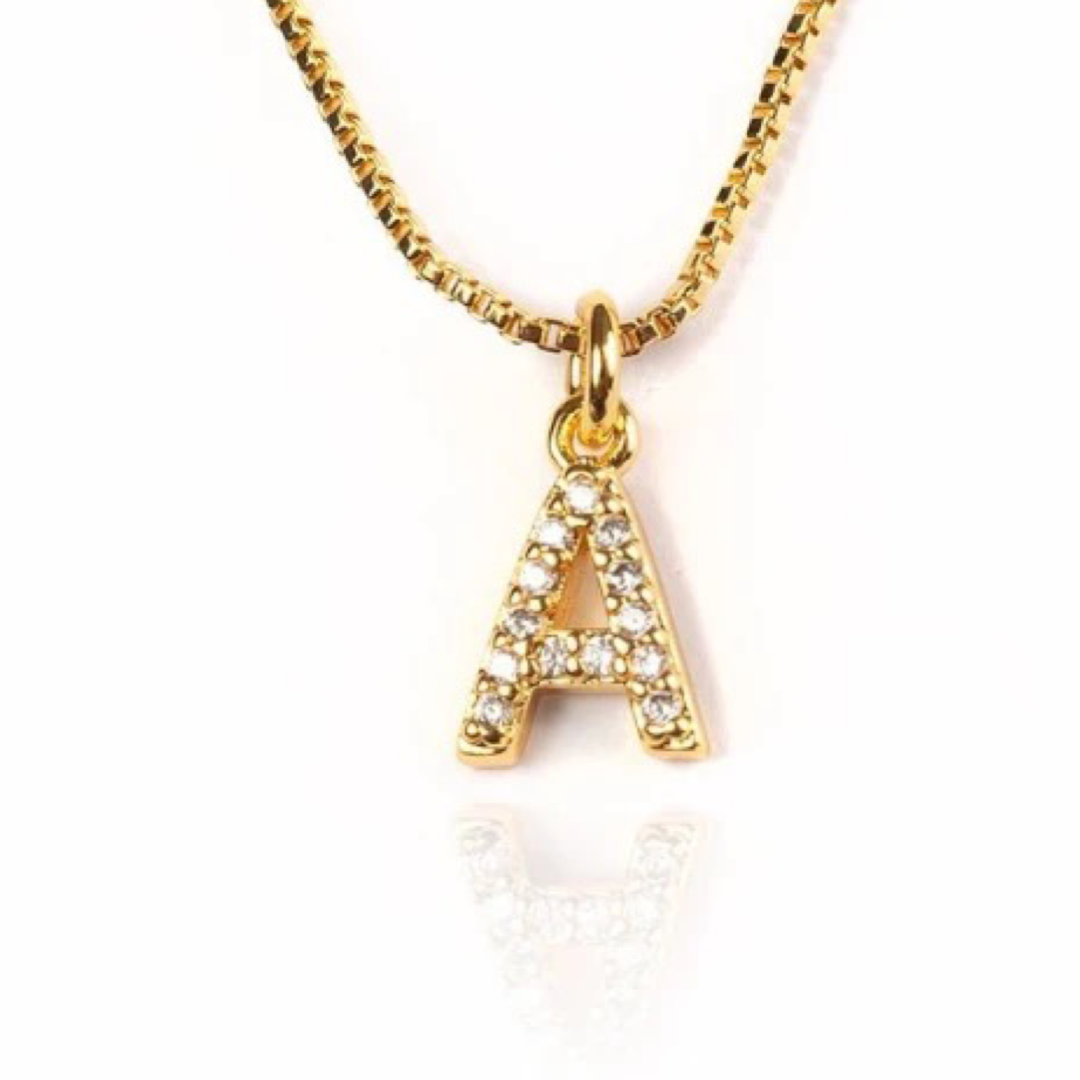 Small Letter Necklace A - Z | 18K GOLD PLATED