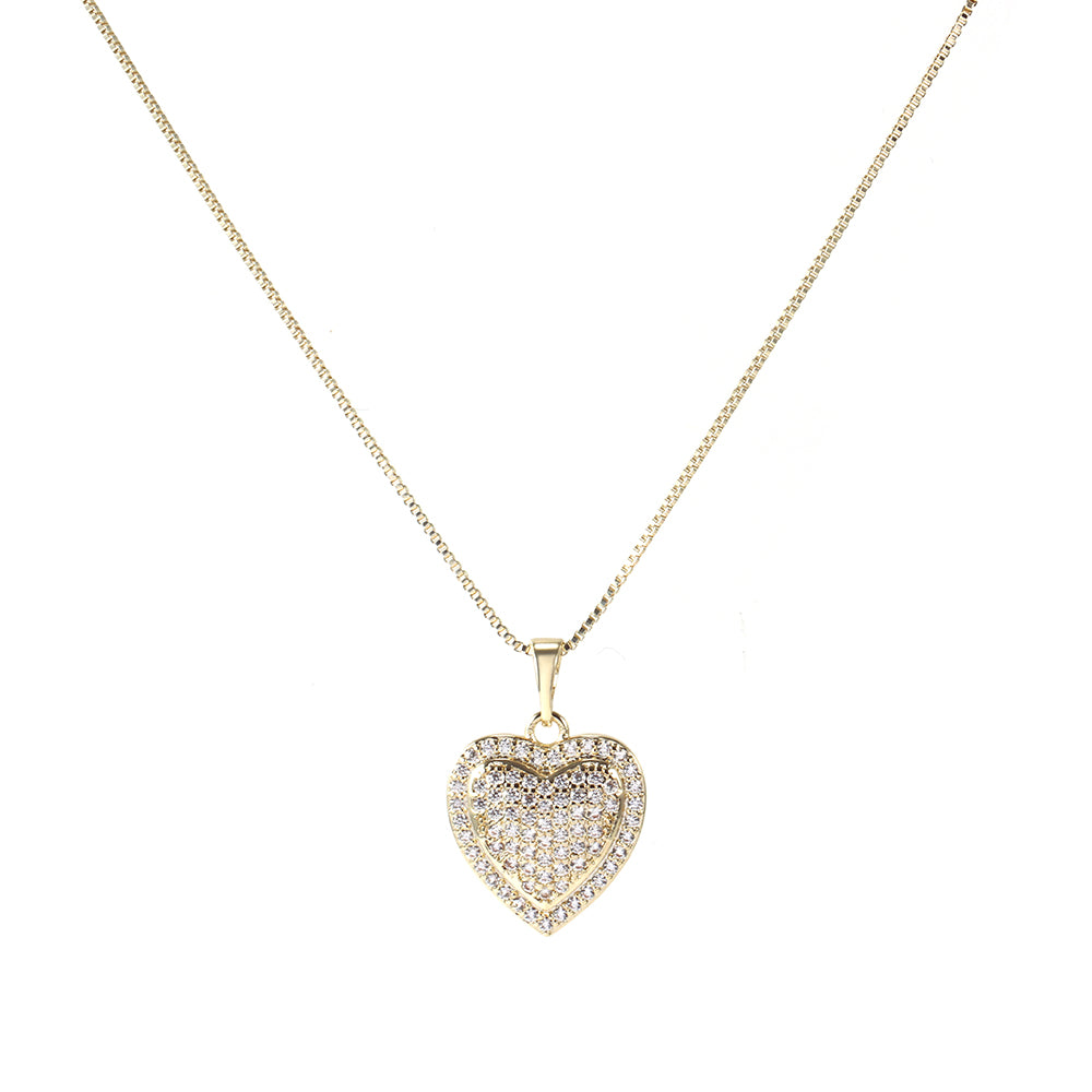 HEART NECKLACE | 18K Gold Plated