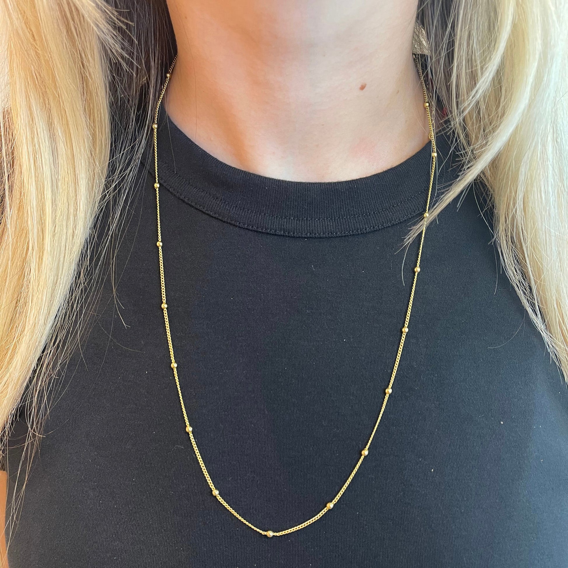 Chain Extender, 18K Gold Plated / Necklace| Nominal