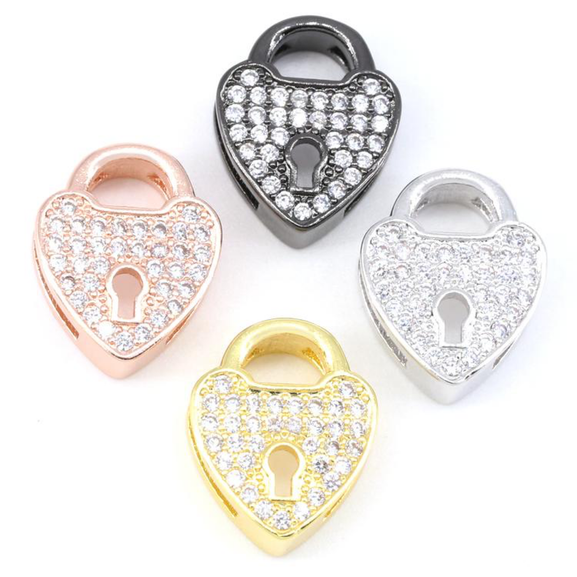 HEART LOCK CHARMS LIFE COLLECTION (4632172429387)